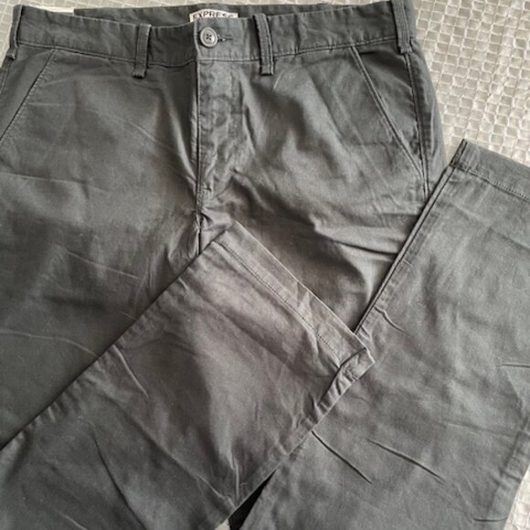 Express Photographer chino size 32 waist 30 inseam NEW - Picture 1 of 6